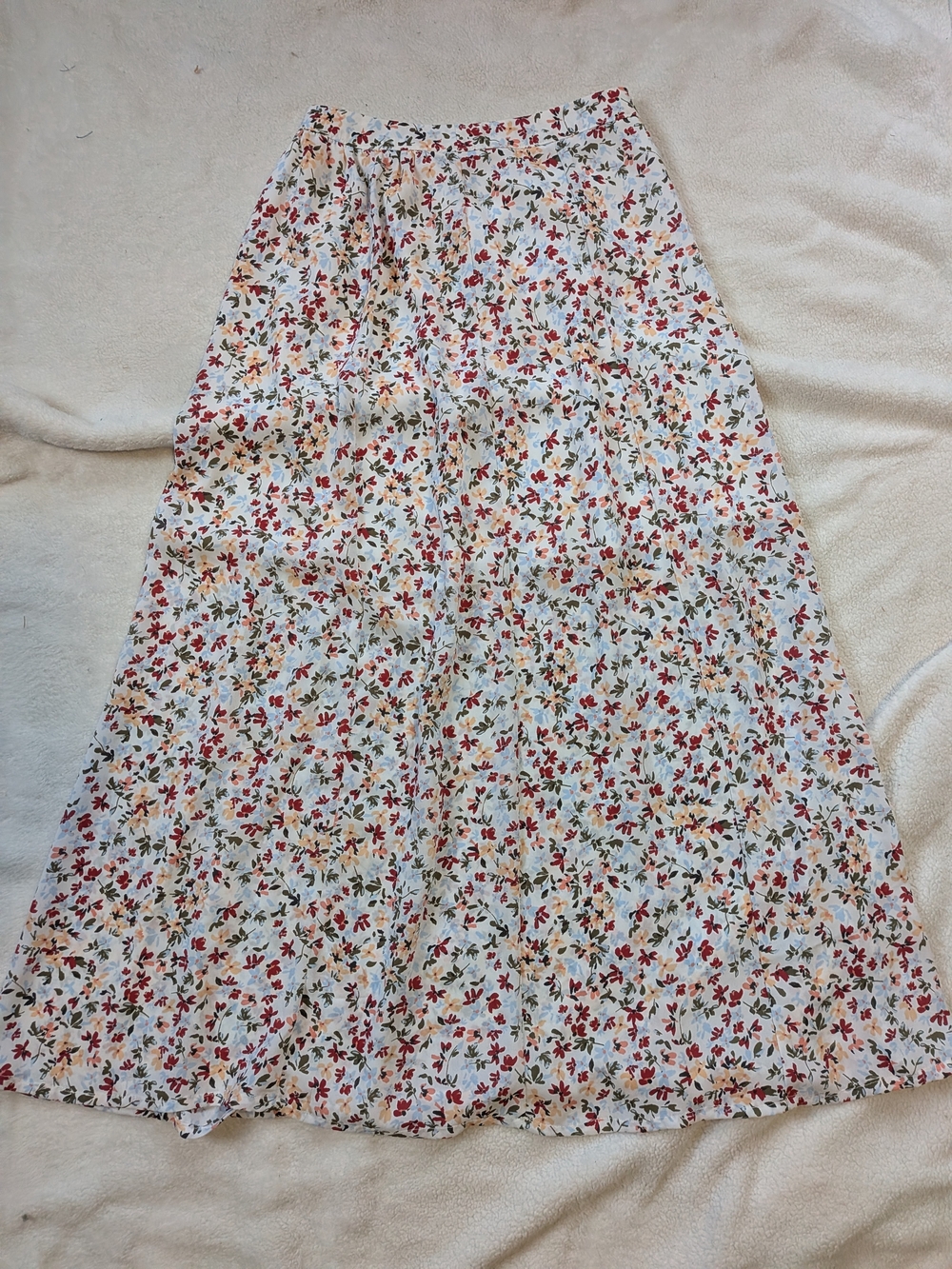 Abercrombie & Fitch Floral Maxi Skirt